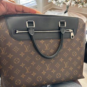 Louis Vuitton | Porte-Documents Jour Brown Monogram Messenger Laptop Bag